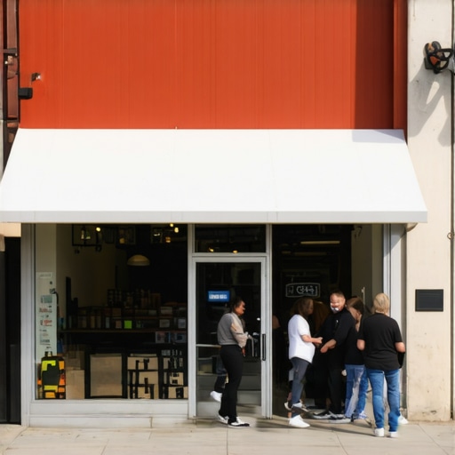 Tulsa Local Business Community A bustling Tulsa street with local businesses and community members