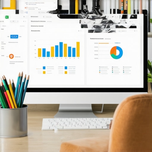 Computer screen displaying local SEO analytics for Tulsa, Oklahoma.
