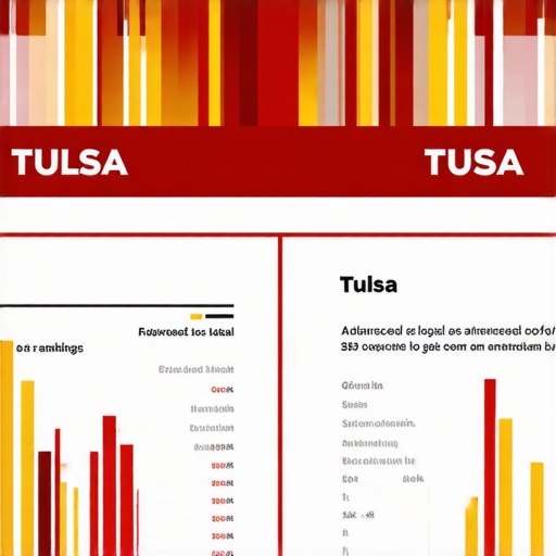 An infographic showing key advanced SEO factors affecting Tulsa's local Google 3-Pack rankings.