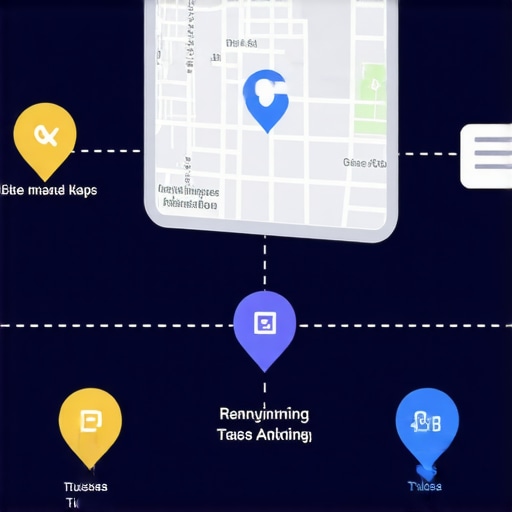Infographic illustrating key factors affecting local SEO and Google Maps rankings in Tulsa